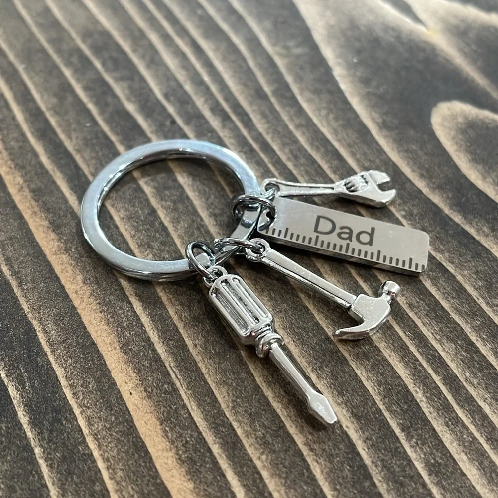 Dad Tool Keychain